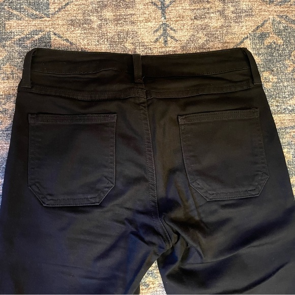 Just Black women's size 26 skinny ankle black jeans with faux sailor pockets - Picture 7 of 10